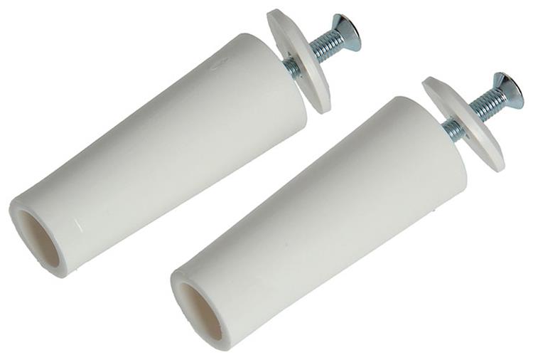 Afbeelding laden in galerijviewer, Mack 1010112 - 2 stootdoppen wit 60mm | 10 stuks