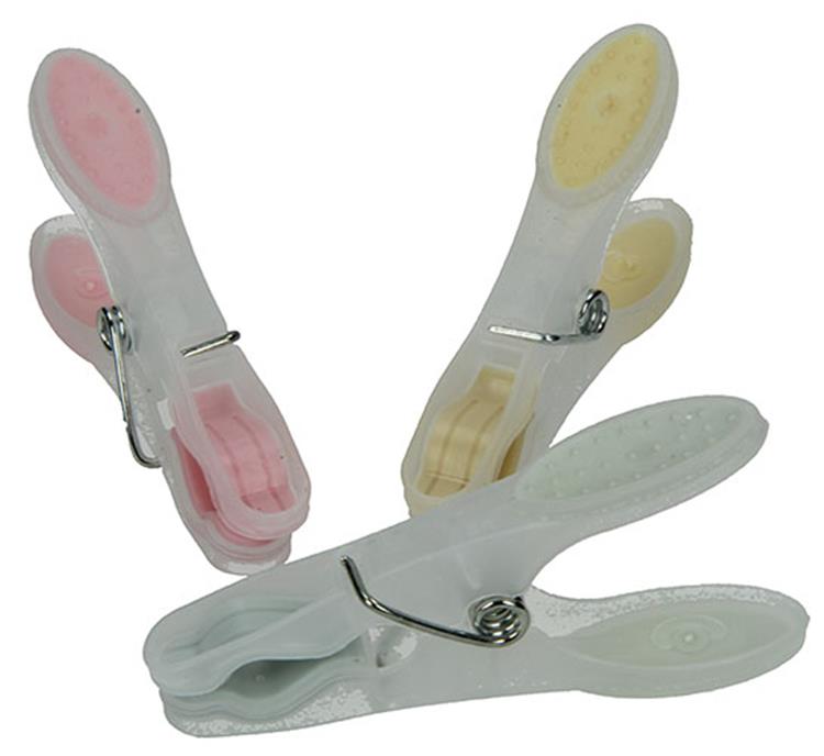 Afbeelding laden in galerijviewer, Moerman 1003413 - wasknijpers soft grip 24st | 12 stuks