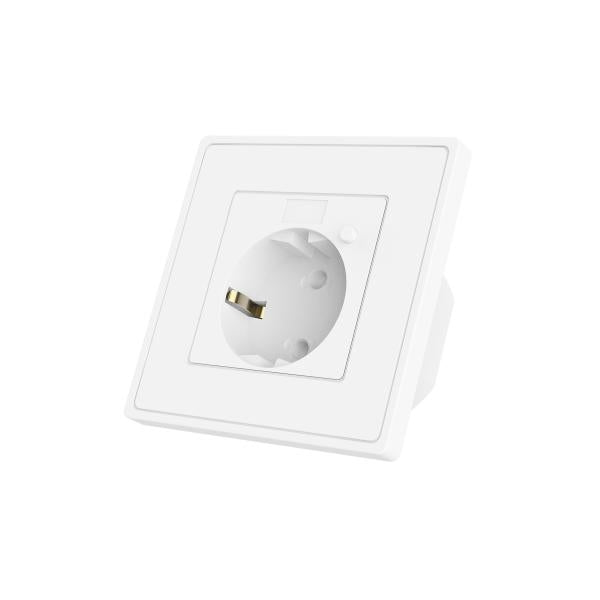 Afbeelding laden in galerijviewer, Woox r4054 smart inbouw stopcontact powered by tuya, 16a, 3680w, wi-fi, white