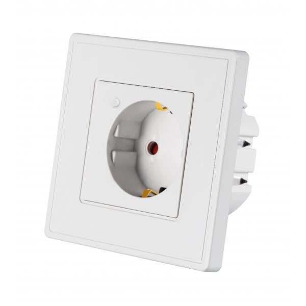 Afbeelding laden in galerijviewer, Woox r4054 smart inbouw stopcontact powered by tuya, 16a, 3680w, wi-fi, white