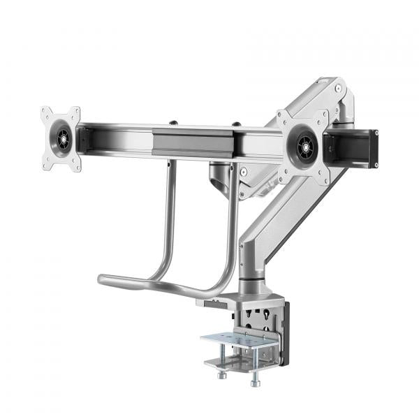 Afbeelding laden in galerijviewer, Neomounts neomounts nm-d775dxsilver flat screen tv desk mount clamp 8 kg, 1032 , 100x100mm, silv