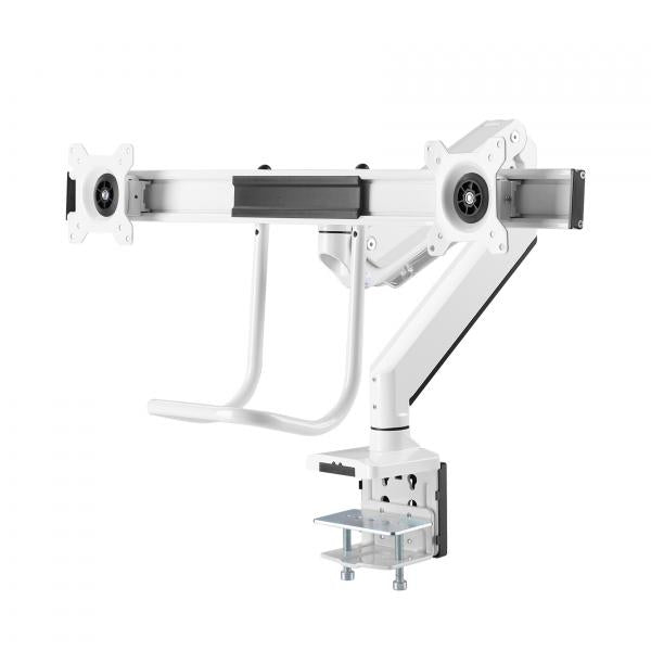 Afbeelding laden in galerijviewer, Neomounts nm-d775dxwhite flat screen tv desk mount clamp 8 kg, 10 - 32 , 100x100 mm, whi