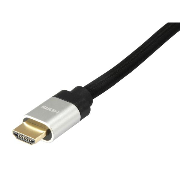 Afbeelding laden in galerijviewer, Equip 119381 hdmi 2.1 ultra high speed cable, hdmi type a -> hdmi type a 48 gbit s, arc, 2m, black