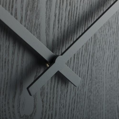 Afbeelding laden in galerijviewer, Nextime klok 3095gs wood wood big, ø52.8 cm, wall, gray