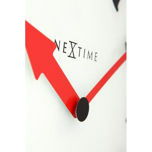 Afbeelding laden in galerijviewer, Nextime klok 8151 boy, ø43 cm, wall, white blue black red