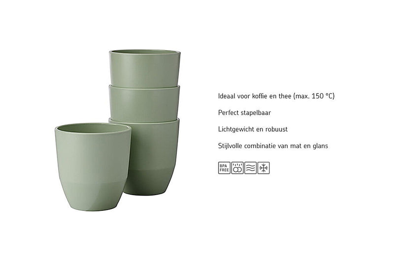 Afbeelding laden in galerijviewer, Mepal beker silueta - 200 ml - koffiebeker - vivid mauve