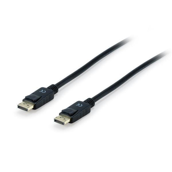 Afbeelding laden in galerijviewer, Equip 119253 display port cable, displayport 1.4, 8k 60hz and 4k 120hz, hdr, 3m, black
