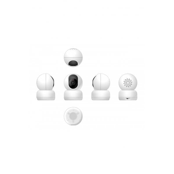 Afbeelding laden in galerijviewer, Woox r4040ptz smart ptz indoor camera, wifi, 1080p, 360°, pan tilt zoom, white