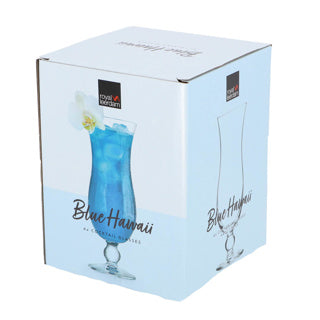 Afbeelding laden in galerijviewer, Royal leerdam blue hawaii glas set 4 | 4 stuks