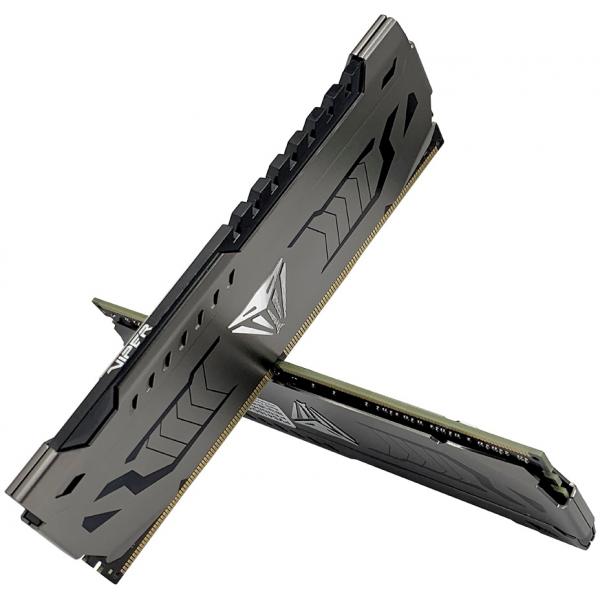 Afbeelding laden in galerijviewer, Patriot pvs416g360c8k viper steel dual-channel kit, 16gb, dimm ddr4, 3600 mhz, cl18, 1.35v