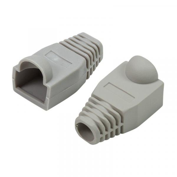 Afbeelding laden in galerijviewer, Equip 151177 cable boot for rj45 connector, grey, set of 100pcs