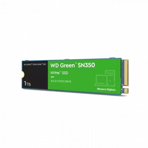 Afbeelding laden in galerijviewer, Western digital wds100t3g0c sn350 green ssd, 1 tb, m.2 nvme, qlc, 3200 3000 mb s