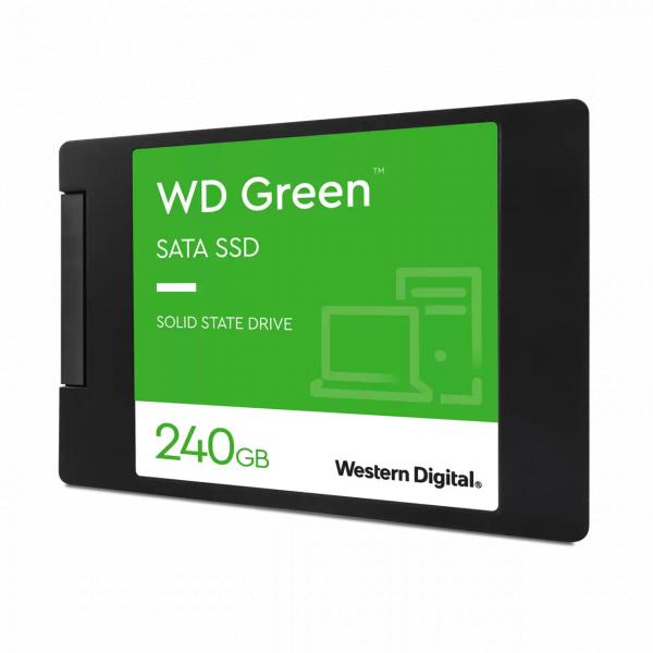 Afbeelding laden in galerijviewer, Western digital wds240g3g0a green ssd, 240 gb, sata3, 6 gbps, 545 mb s