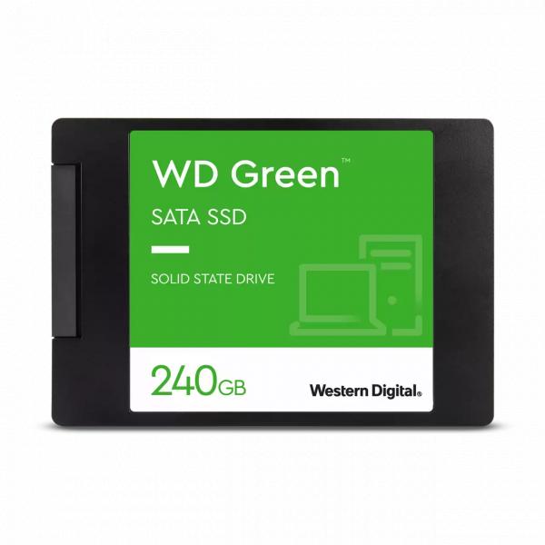 Afbeelding laden in galerijviewer, Western digital wds240g3g0a green ssd, 240 gb, sata3, 6 gbps, 545 mb s
