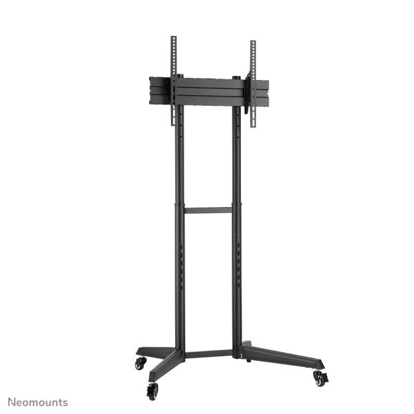 Afbeelding laden in galerijviewer, Neomounts neomounts fl50-540bl1 mobile floor stand, 37 70 inch, height adjustable: 128.5-145cm