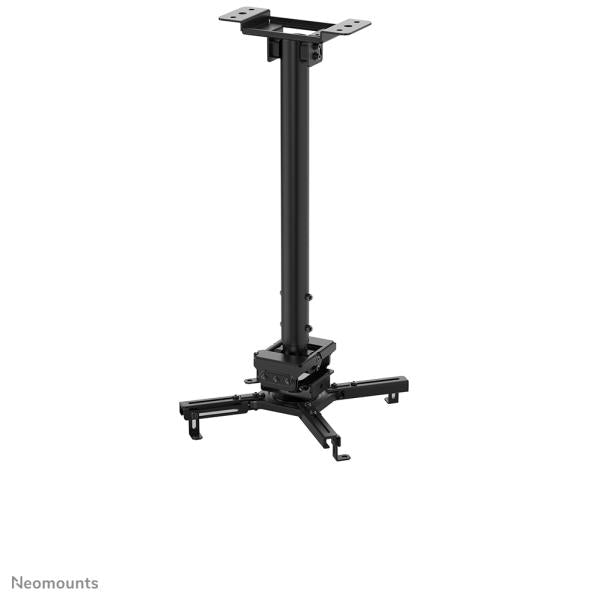 Afbeelding laden in galerijviewer, Neomounts neomounts cl25-540bl1 projector ceiling mount, height adjustable: 60-90cm, black