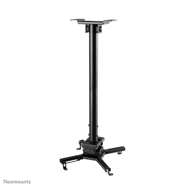 Afbeelding laden in galerijviewer, Neomounts neomounts cl25-540bl1 projector ceiling mount, height adjustable: 60-90cm, black