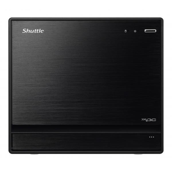 Afbeelding laden in galerijviewer, Shuttle sw580r8 black xpc cube pc barebone, lga1200, intel, 4x ddr4, dimm, m.2, 500w 80+ gold