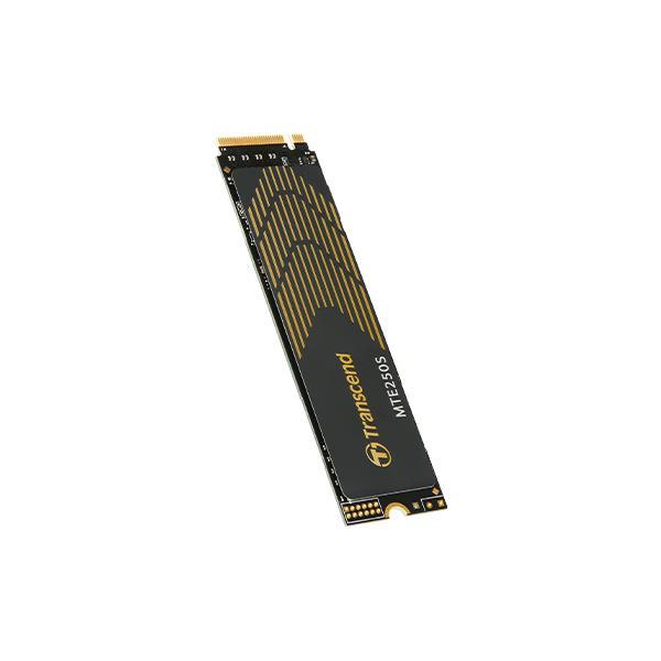 Afbeelding laden in galerijviewer, Transcend ts2tmte250s mte 250s, 2 tb, m.2 2280, pcie gen4x4, nvme, 3d tlc, w dram, heatsink
