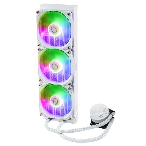 Afbeelding laden in galerijviewer, Cooler Master MasterLiquid 360L Core ARGB WHITE 360mm