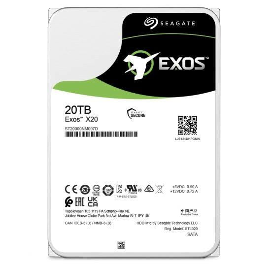 Afbeelding laden in galerijviewer, Seagate Exos X20 20 TB