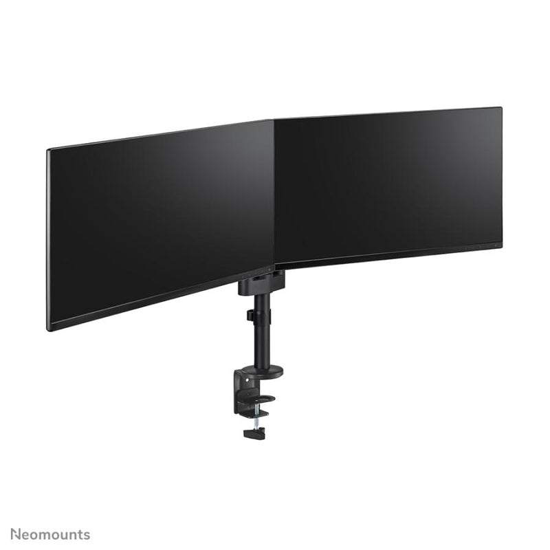 Afbeelding laden in galerijviewer, Neomounts ds60-425bl2 desk monitor arm, clamp grommet, 17 - 27 , 8 kg, 100x100 mm, black