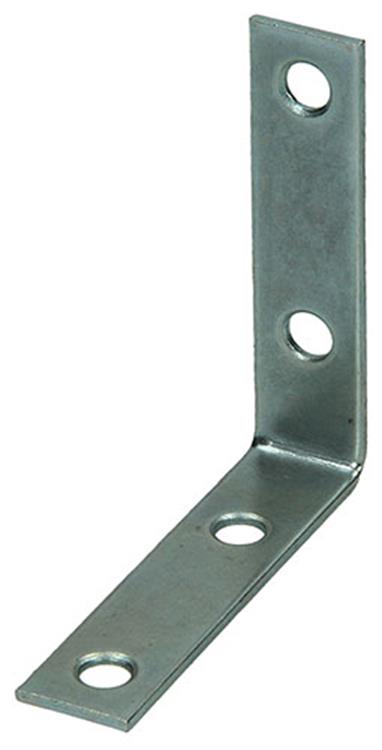Afbeelding laden in galerijviewer, Mack 1013297 - 4 geplooide winkelhaken verzinkt 63x63x16x2mm | 10 stuks