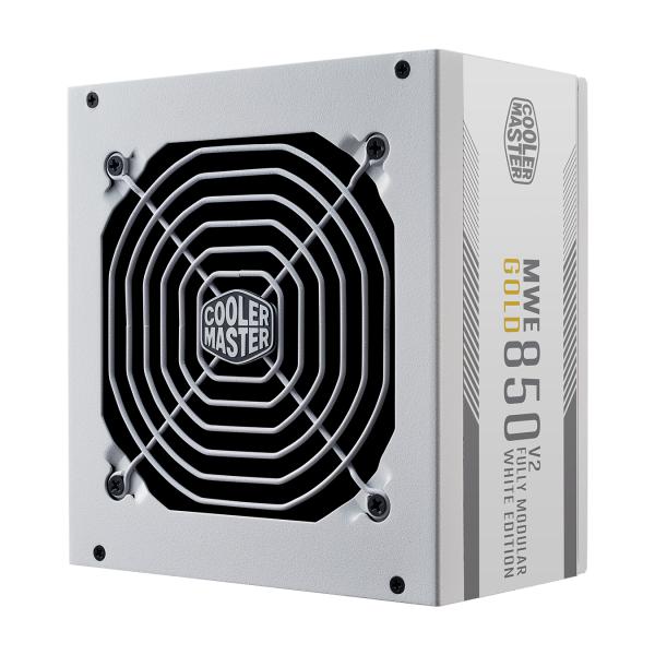 Afbeelding laden in galerijviewer, Cooler master mpe-8501-afaag-3g mwe gold v2 eu, 850w, atx3.0, 12vhpwr, =90%, 120mm, white