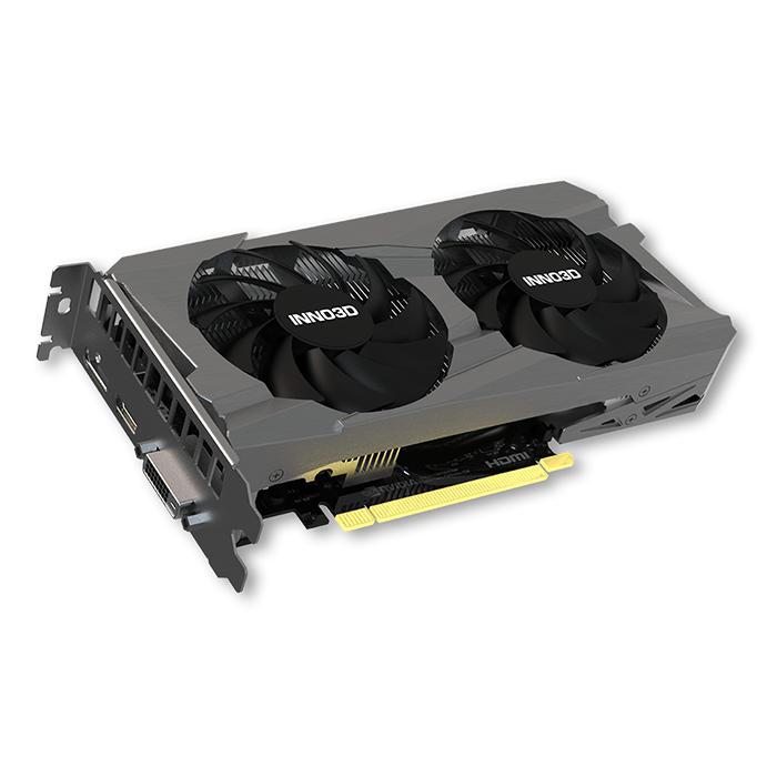 Afbeelding laden in galerijviewer, Inno3d n30502-06d6-1880va60 geforce rtx 3050, atx, 6 gb, gddr6, 96-bit, 168 gb s, dual-fan