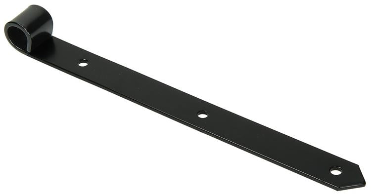 Afbeelding laden in galerijviewer, 1013237 - enkel luikscharnier zwart 30 cm dia 18 mm | 6 stuks