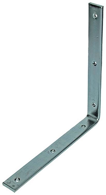 Afbeelding laden in galerijviewer, 1003131 - zware winkelhaak verzinkt 250mmx30x5mm | 25 stuks