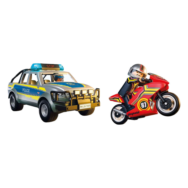 Afbeelding laden in galerijviewer, Playmobil city action achtervolging met politie-ophaaldienst - 71876