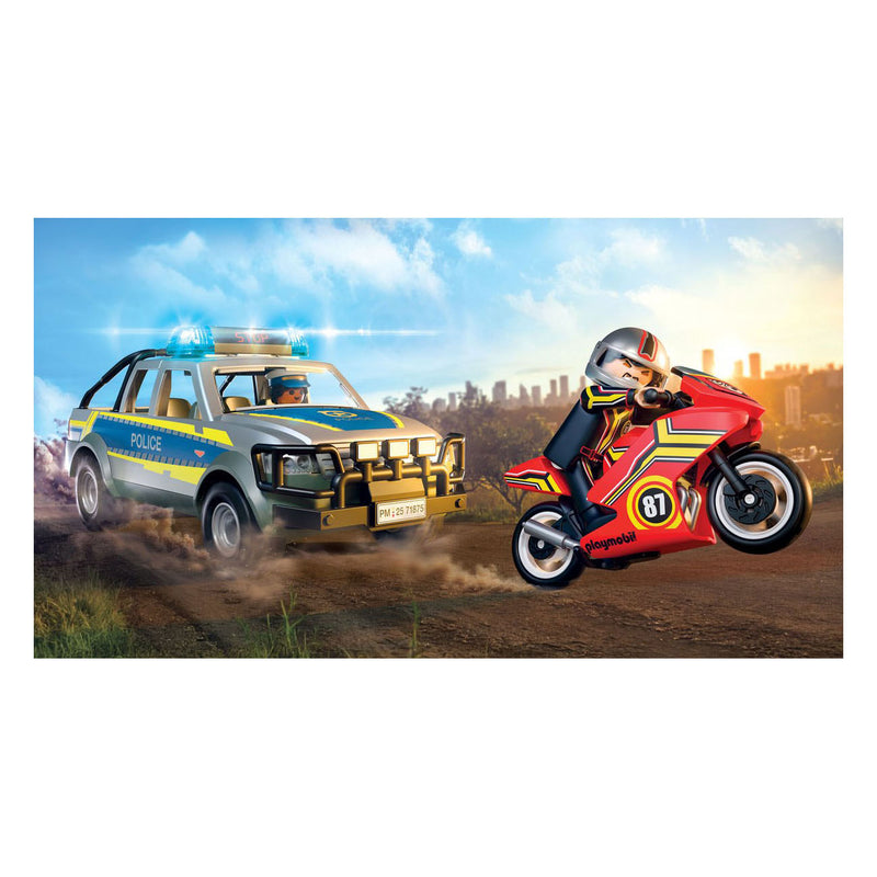 Afbeelding laden in galerijviewer, Playmobil city action achtervolging met politie-ophaaldienst - 71876