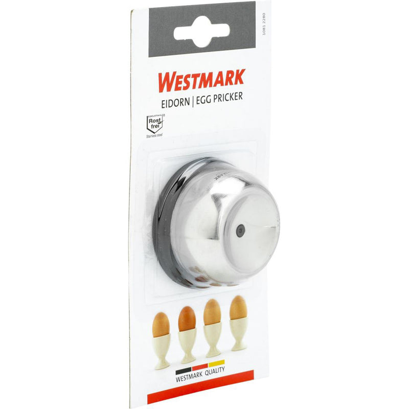 Afbeelding laden in galerijviewer, Westmark eierprikker, edele look, roestvrij staal, zilver zwart, 10812280