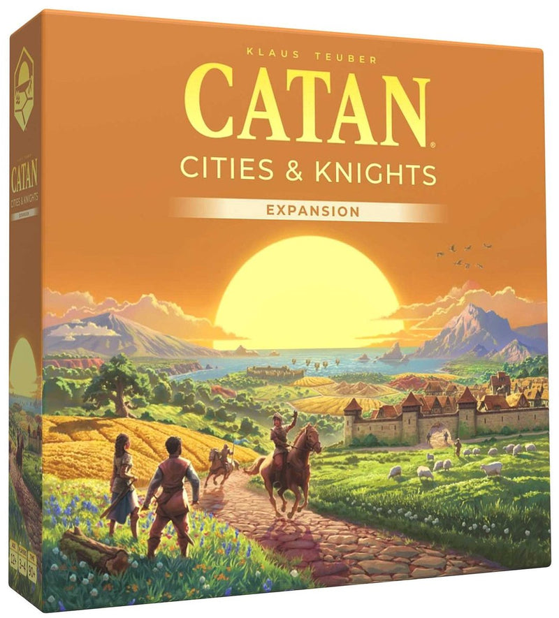 Afbeelding laden in galerijviewer, Asmodee catan cities knights 6th edition en - engelse versie