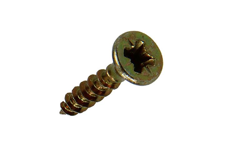 Afbeelding laden in galerijviewer, Mack 1017222 - spaanplaatschroef vz kop geelverz.40 st 3,5 x 16 mm | 10 stuks