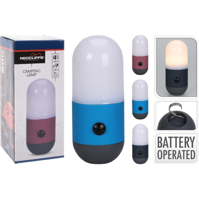 Afbeelding laden in galerijviewer, Redcliffs camping led lamp pil 6x6x14cm