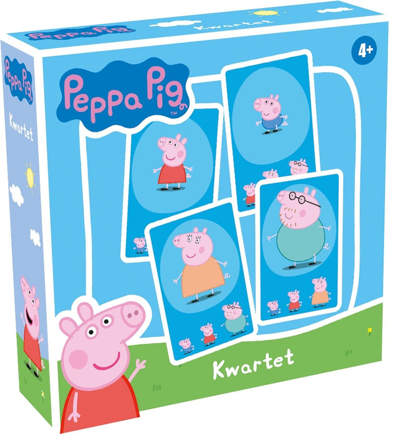 Afbeelding laden in galerijviewer, Tactic peppa pig kwartet – kaartspel – kinderspel – vanaf 4 jaar – 2-4 spelers