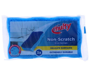 Afbeelding laden in galerijviewer, Multy schuursponsen niet krassend 3st | 4 stuks