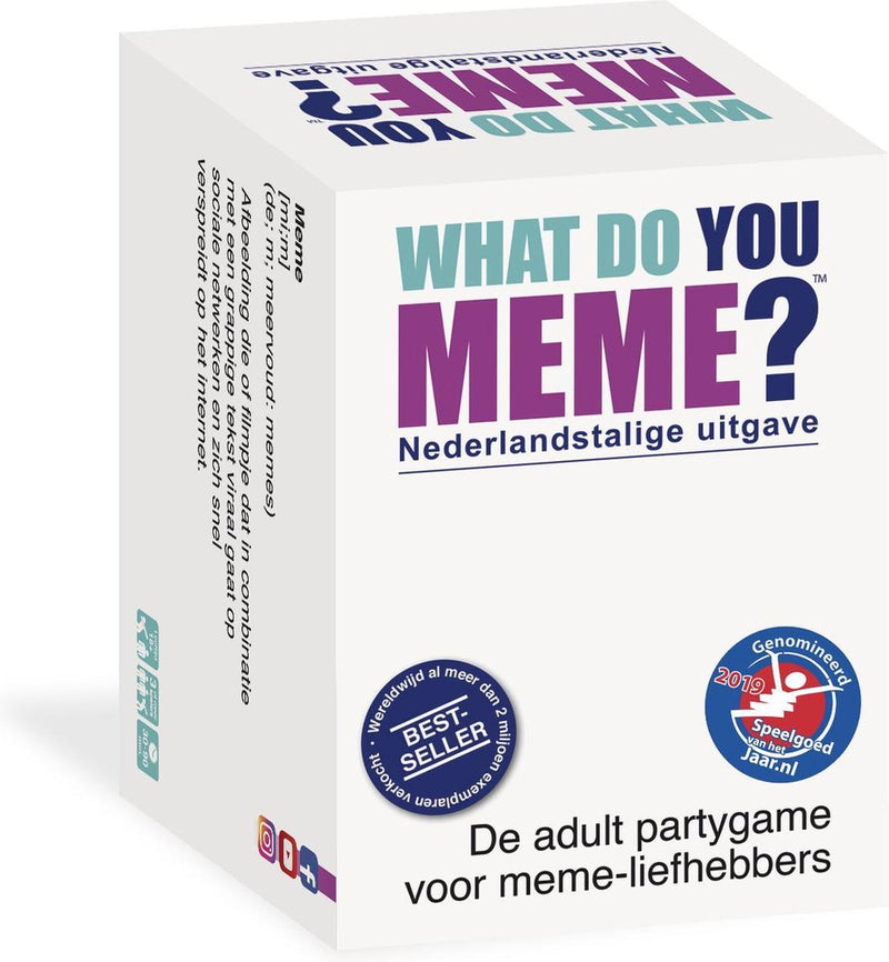 Afbeelding laden in galerijviewer, What do you meme ? nl versie
