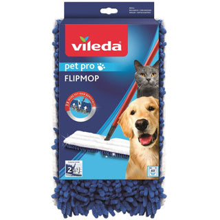 Afbeelding laden in galerijviewer, Vileda flipmop pet pro vervanging | 2 stuks