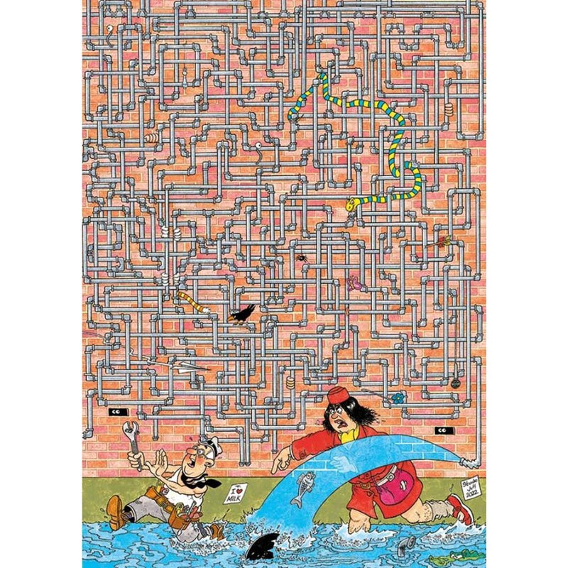Afbeelding laden in galerijviewer, Jumbo jan van haasteren puzzel expert 5 waar is het lek? 500pcs