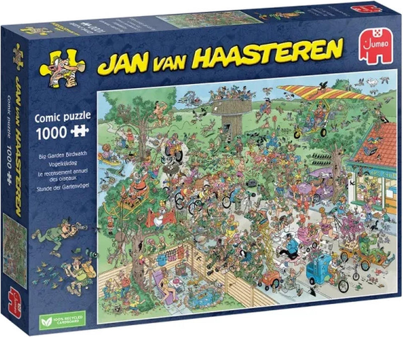 Afbeelding laden in galerijviewer, Jumbo jan van haasteren puzzel vogelkijkdag 1000 stukjes