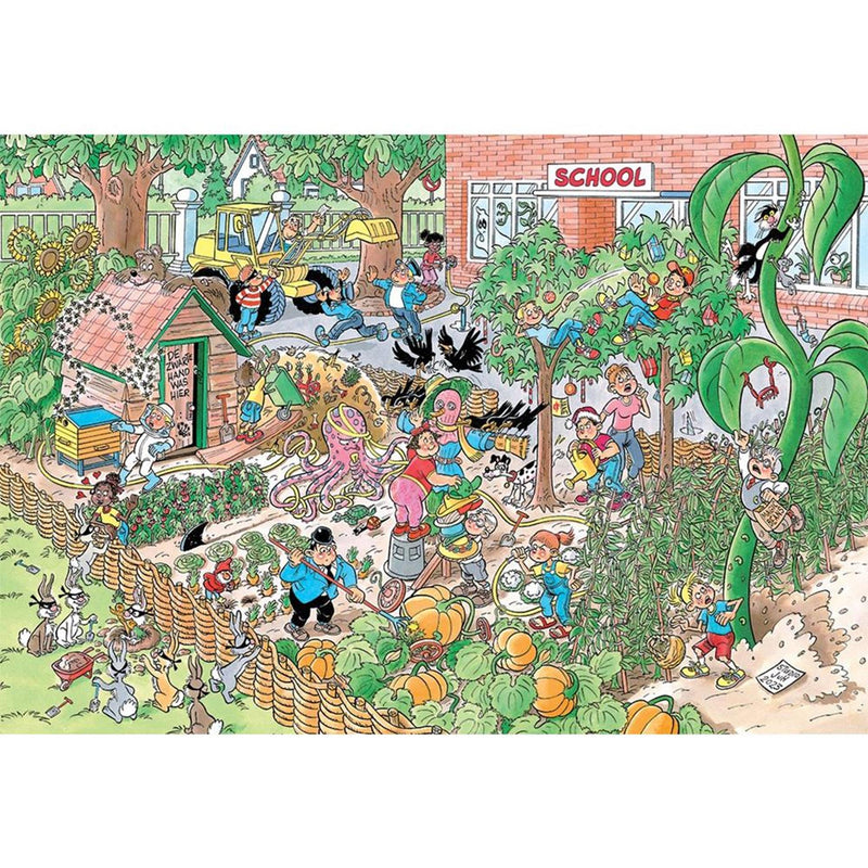 Afbeelding laden in galerijviewer, Jumbo jan van haasteren junior de schooltuin (360 stukjes) fsc mix 70%