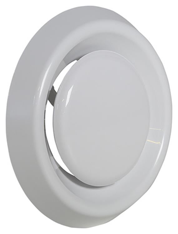 Afbeelding laden in galerijviewer, Renson 1006745 - afz.ventiel pvc736 wit ø100 | 1 stuks
