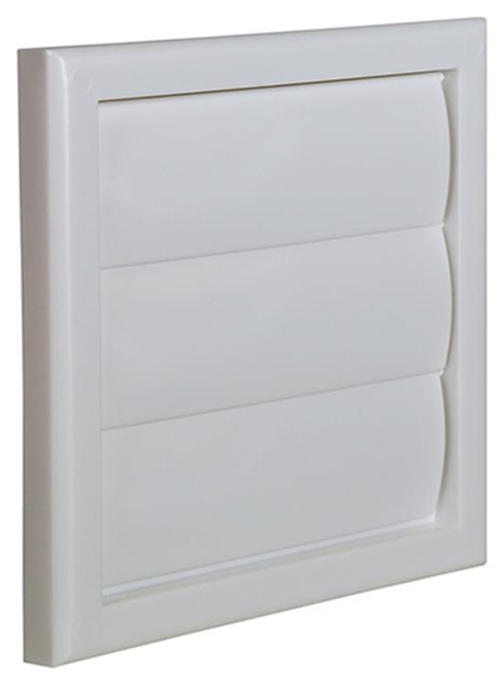 Afbeelding laden in galerijviewer, Renson 1006749 - dampkproost.pvc733 wit 154x154mm | 1 stuks