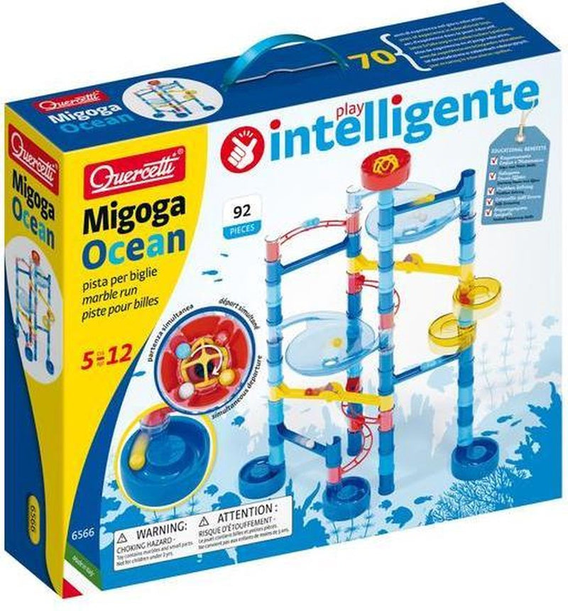 Afbeelding laden in galerijviewer, Quercetti knikkerbaan migoga ocean 92 onderdelen