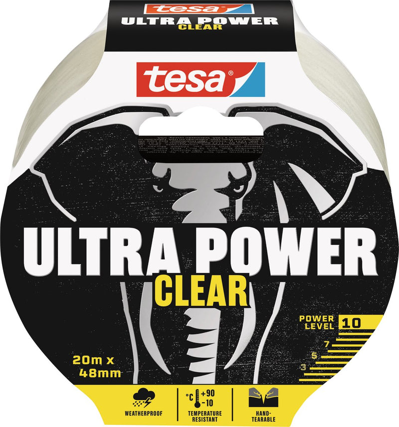 Afbeelding laden in galerijviewer, Tesa 56497-00-01 reparatietape transparant (l x b) 20 m x 48 mm 1 stuk(s)