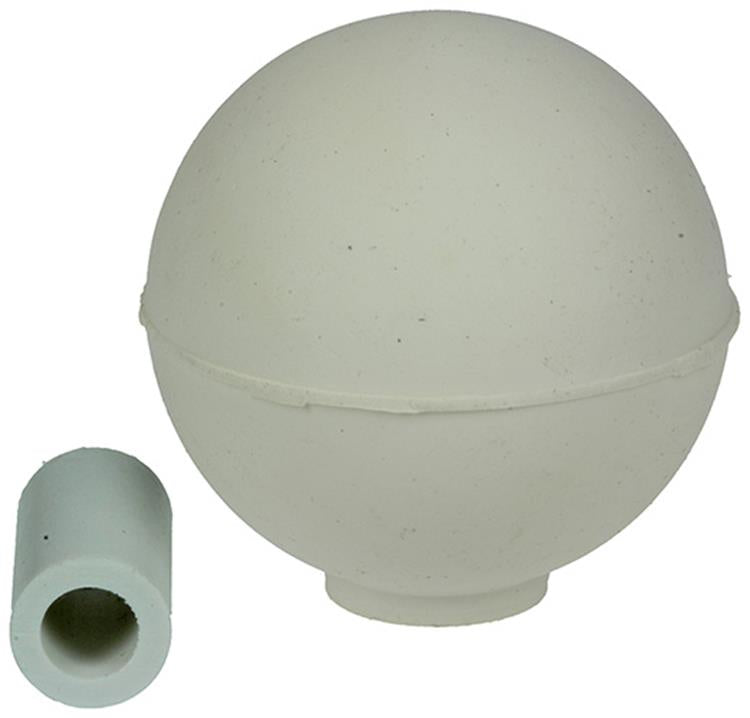 Afbeelding laden in galerijviewer, Mack 1047648 - deurbol met plug wit ø 35 mm 1 st pc | 6 stuks