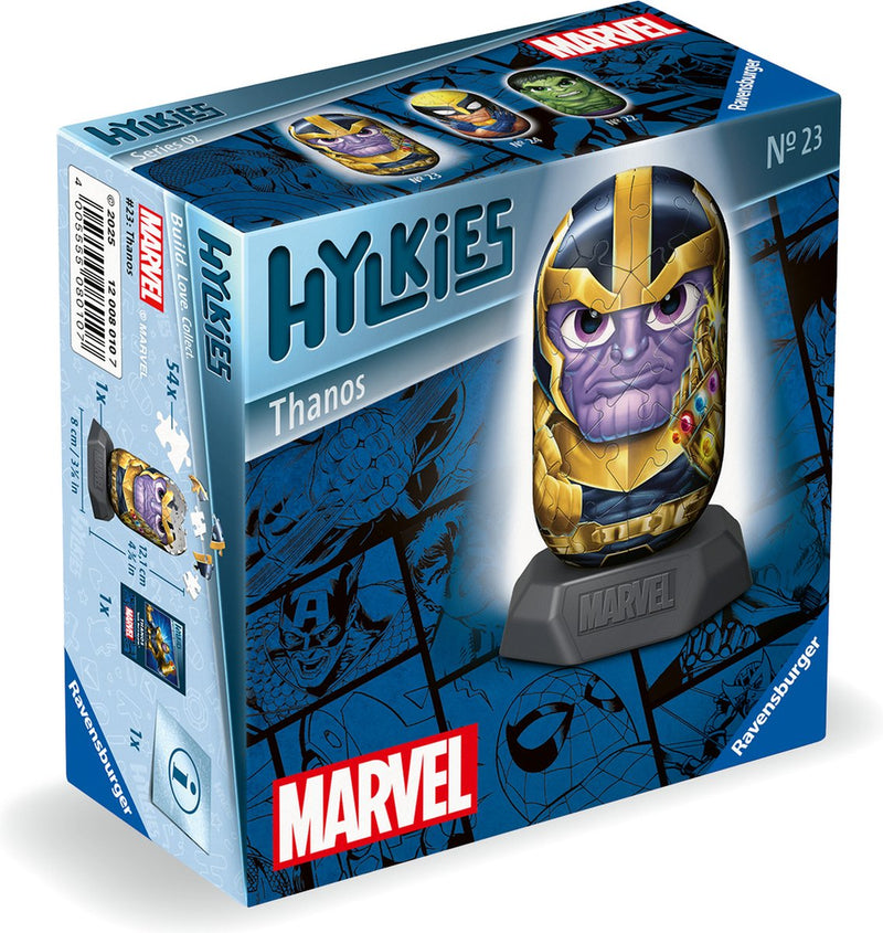 Afbeelding laden in galerijviewer, Ravensburger 3d puzzel hylkies marvel thanos, 54st.